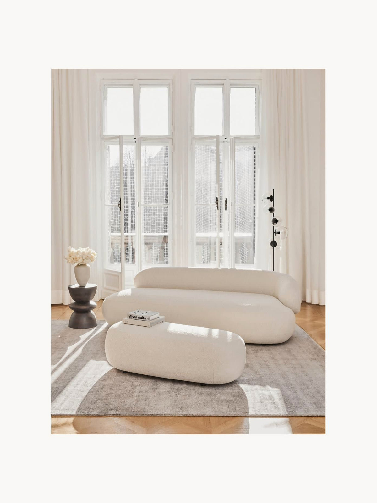 Alva Teddy Sofa, 3-Seater