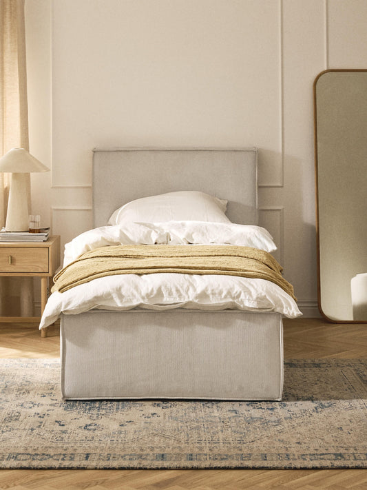 Dreanne Corduroy Single Bed