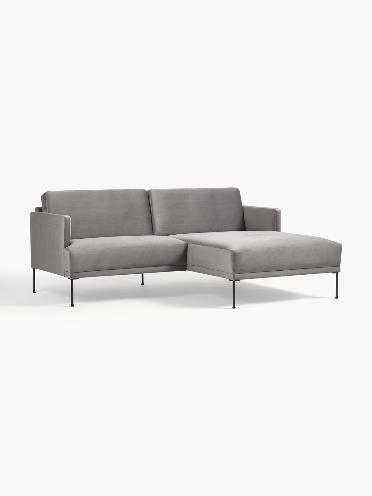 Fluenta Small Corner Sofa in Velvet
