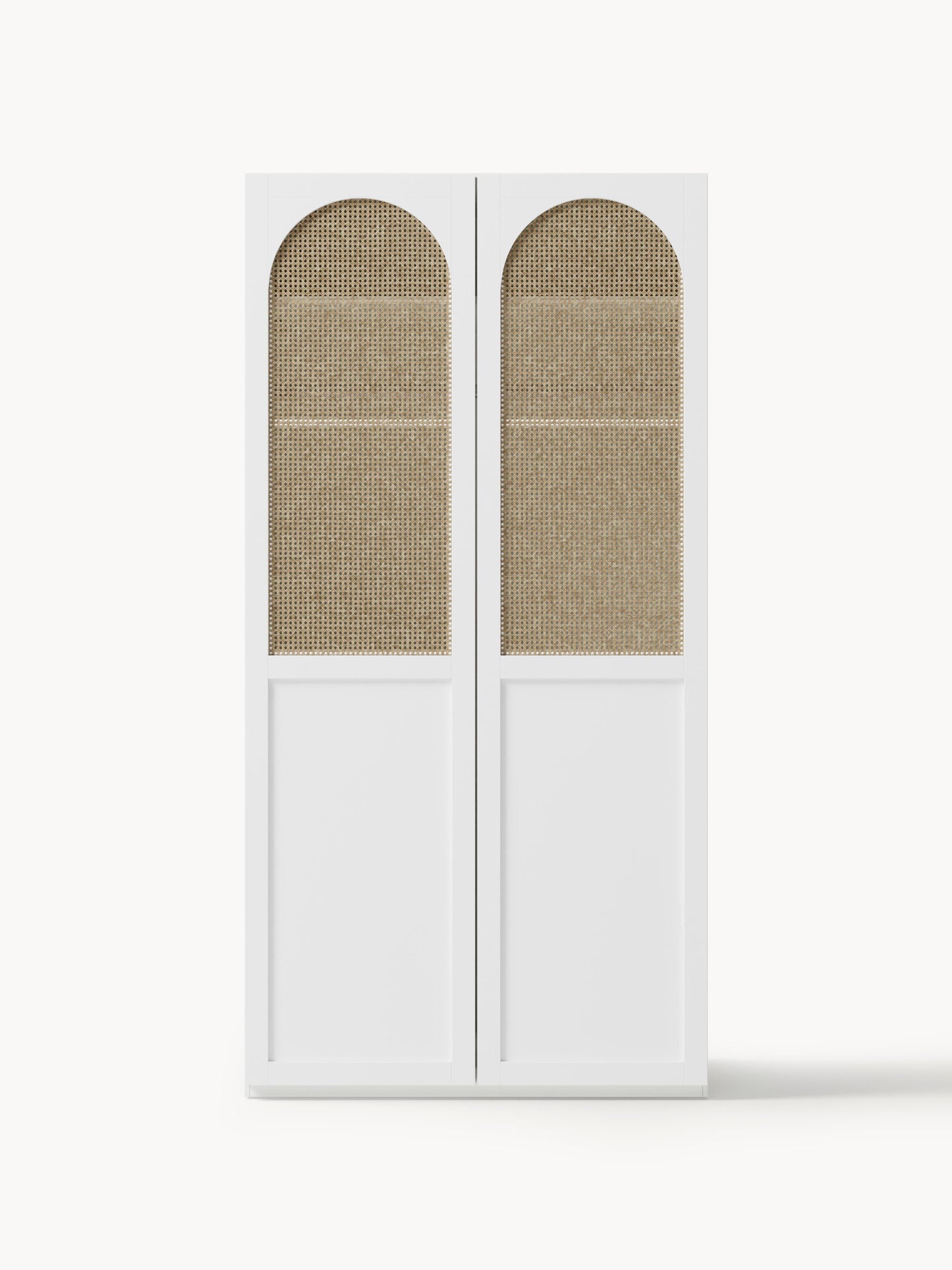 Jeanine Modular Hinged-Door Wardrobe, 100 cm Wide, in Various Sizes