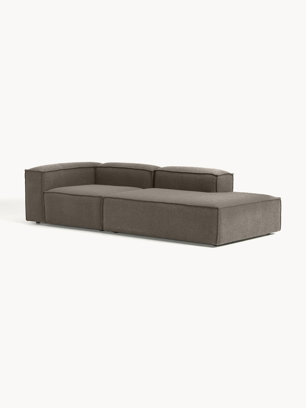 Lennox Modular Bouclé Ottoman