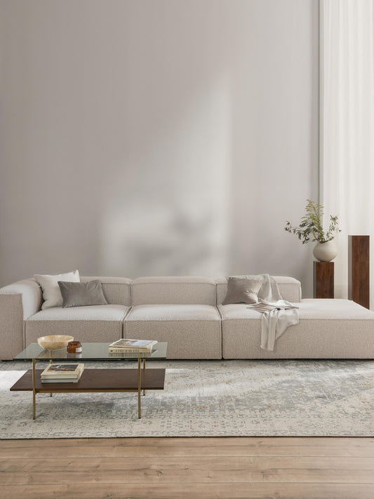 Lennox Modular XL Bouclé Ottoman