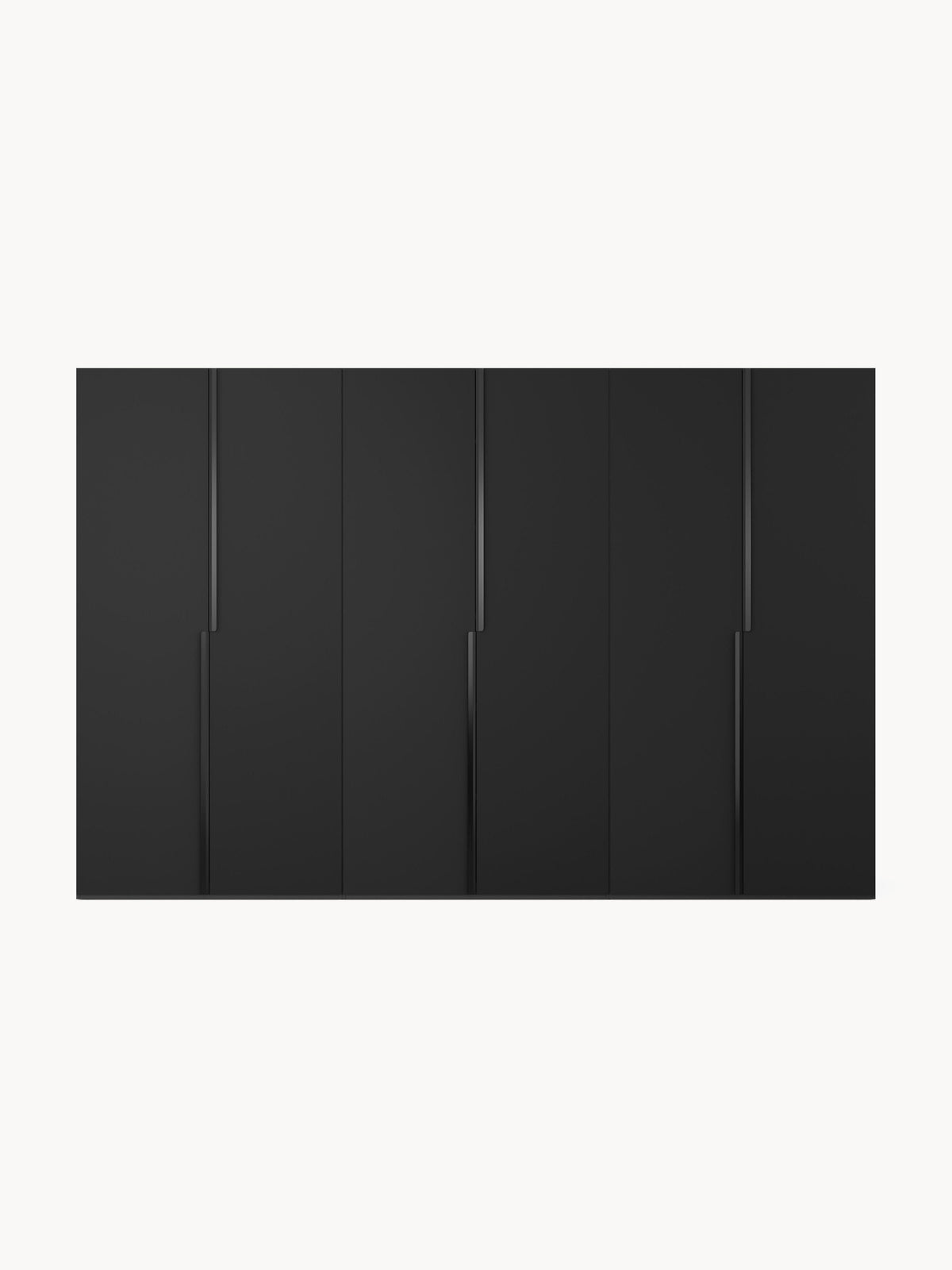 Leonor Modular Hinged-Door Wardrobe, 300 cm Wide, in Various Sizes