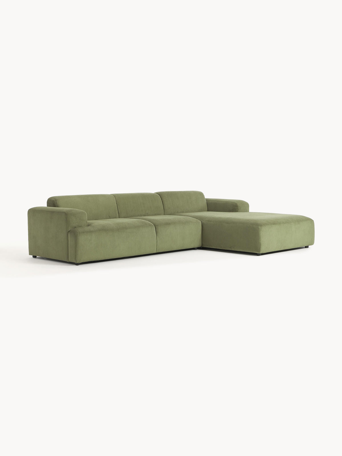 Melvie Corner Sofa in Corduroy (4-Seater)