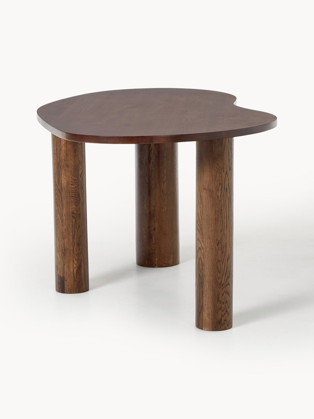 Naruno Dining Table in Oak with Organic Shape, in Various Sizes