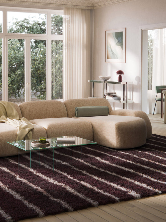 Wolka Chaise Corner Module in Bouclé