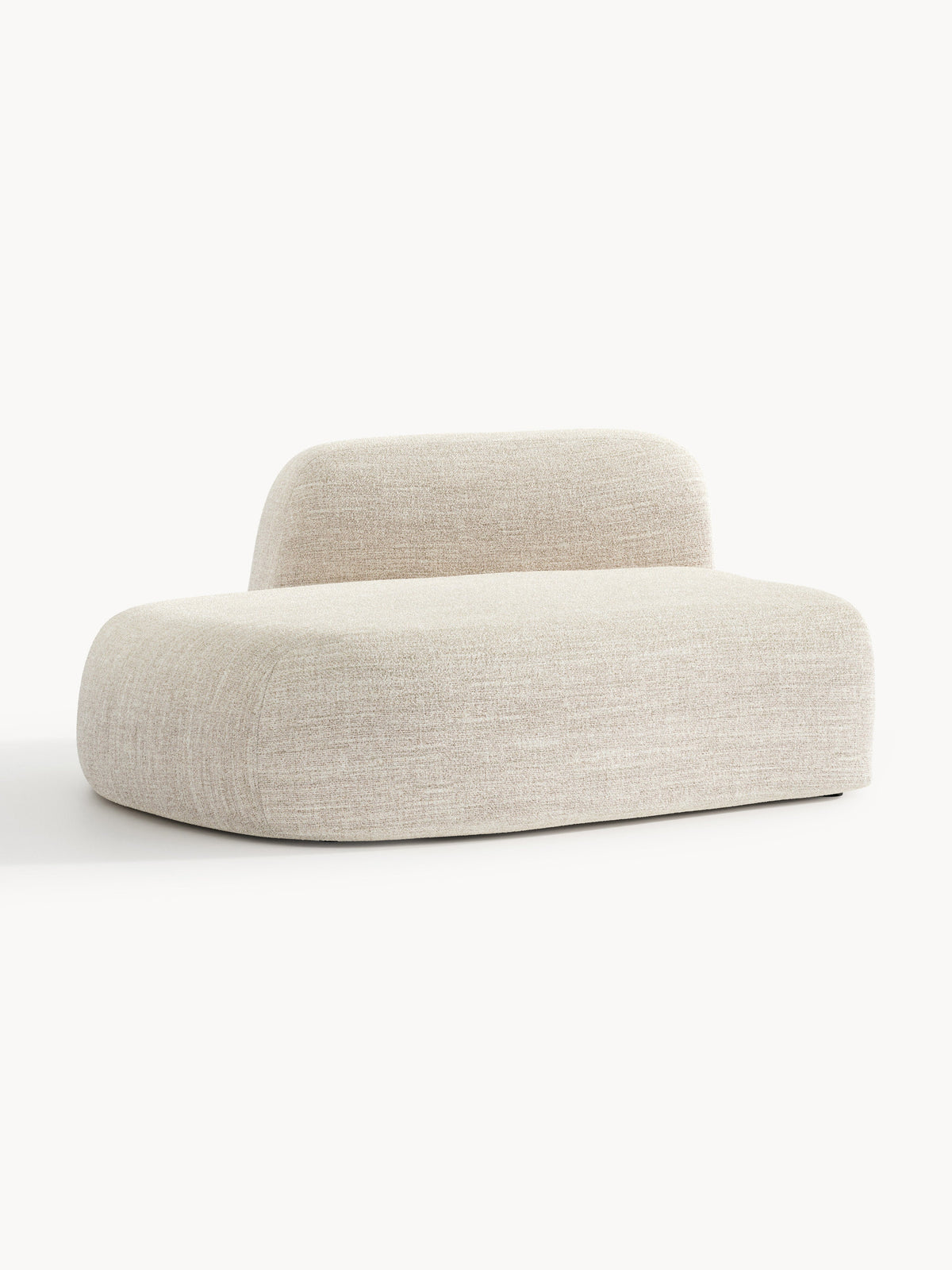 Wolka Chaise Module in Bouclé