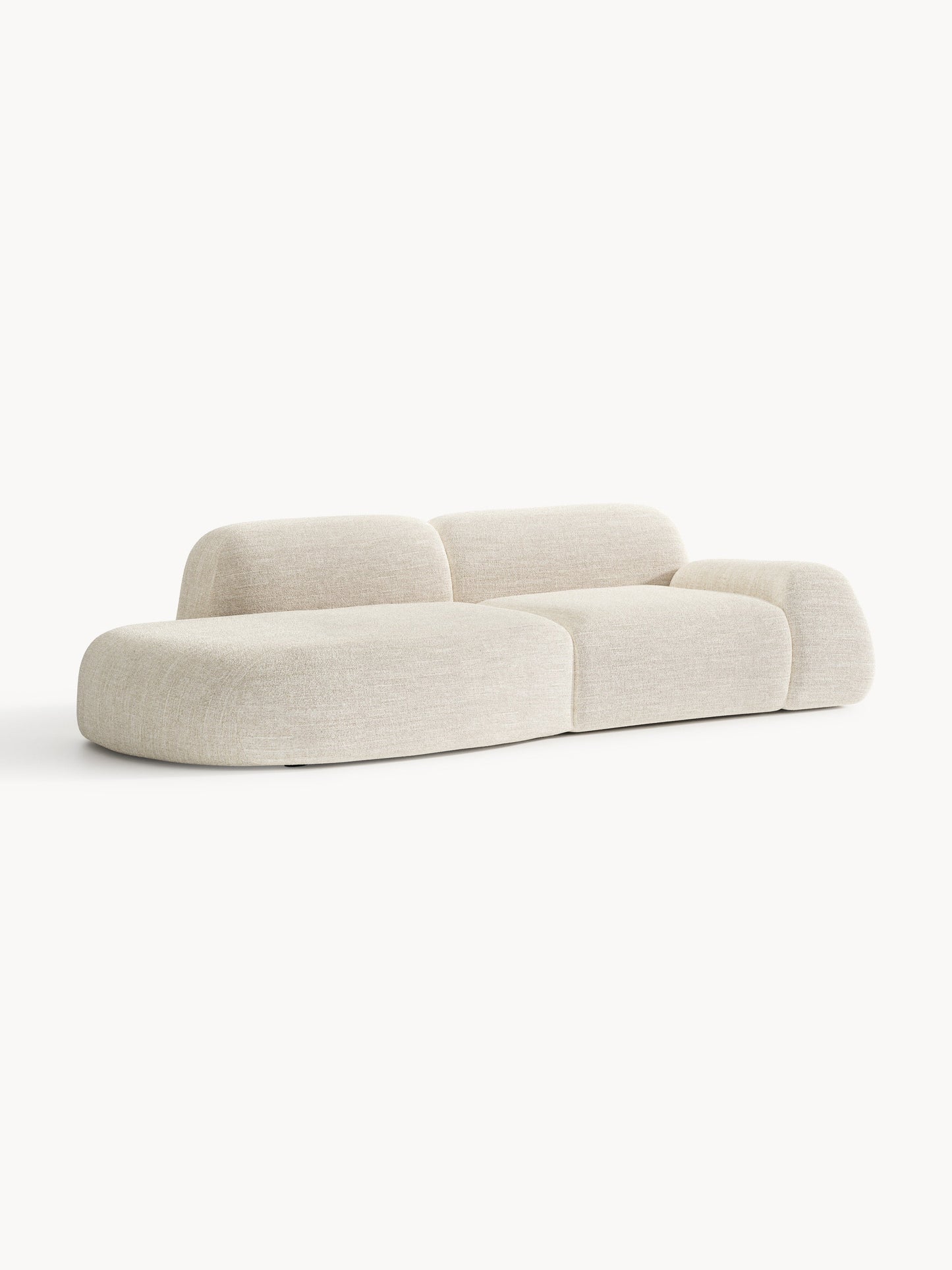 Wolka Modular Chaise in Bouclé (3-Seater)