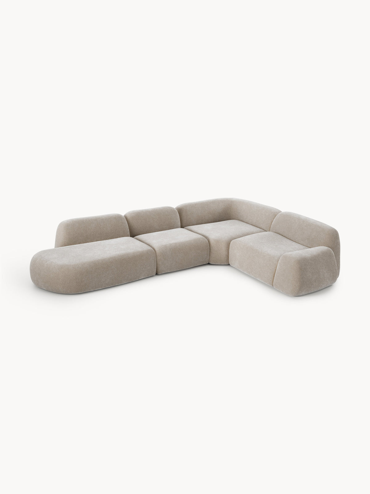 Wolka XL Modular Corner Sofa with Chaise Longue