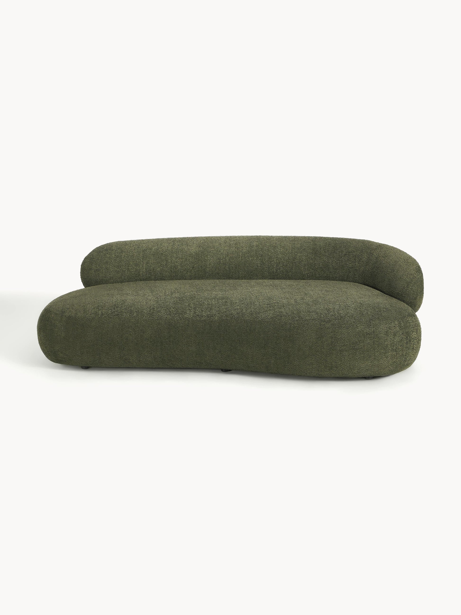 Alva 3-Seater Sofa in Teddy Bouclé