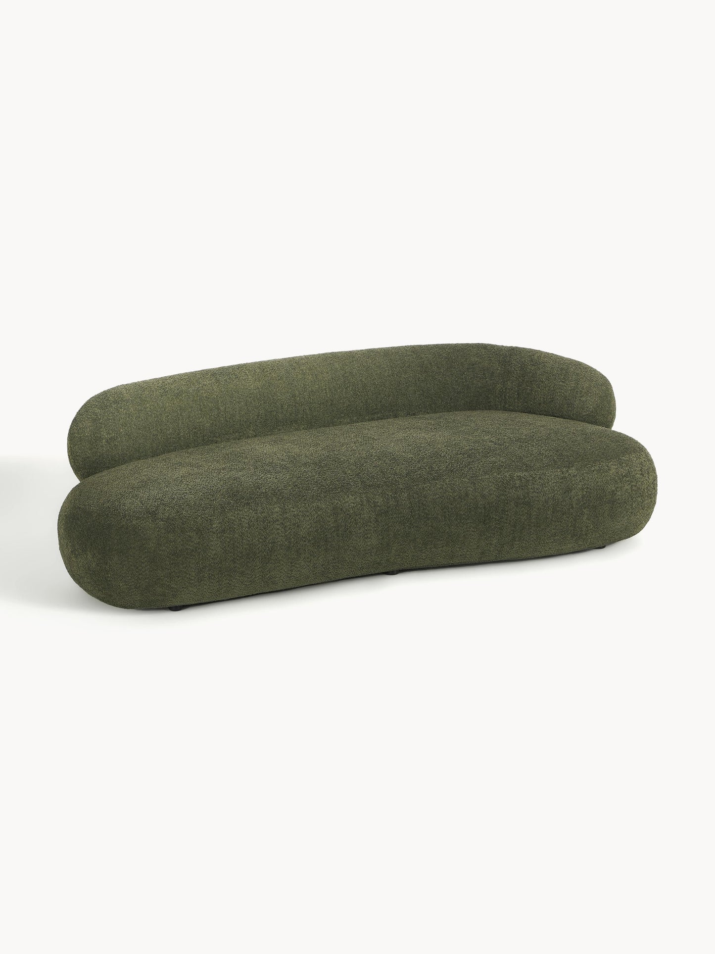 Alva 3-Seater Sofa in Teddy Bouclé