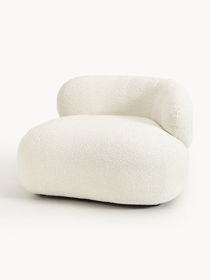 Alva Lounge Chair in Bouclé