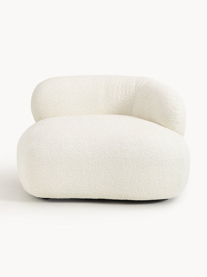 Alva Lounge Chair in Bouclé
