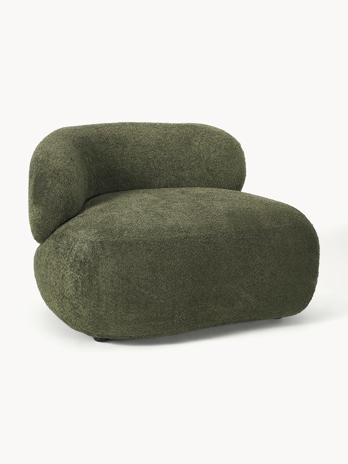 Alva Lounge Chair in Teddy Bouclé