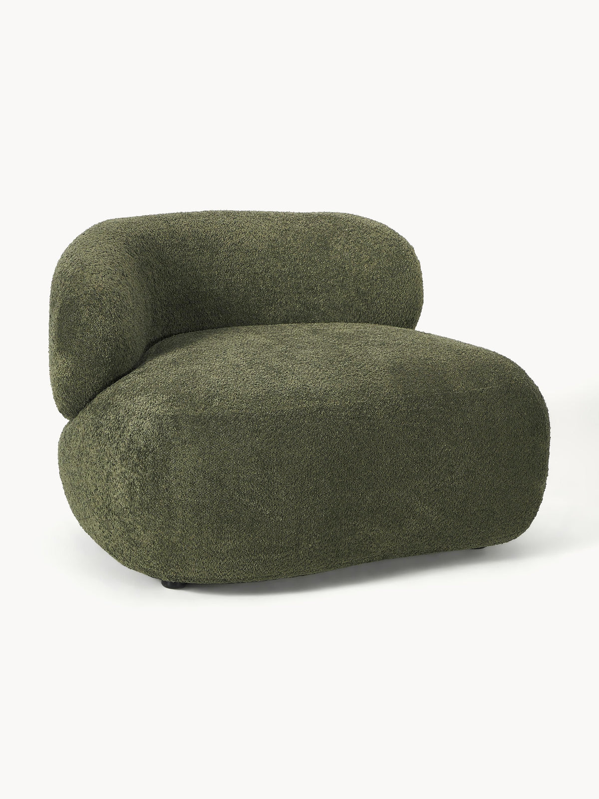 Alva Lounge Chair in Teddy Bouclé