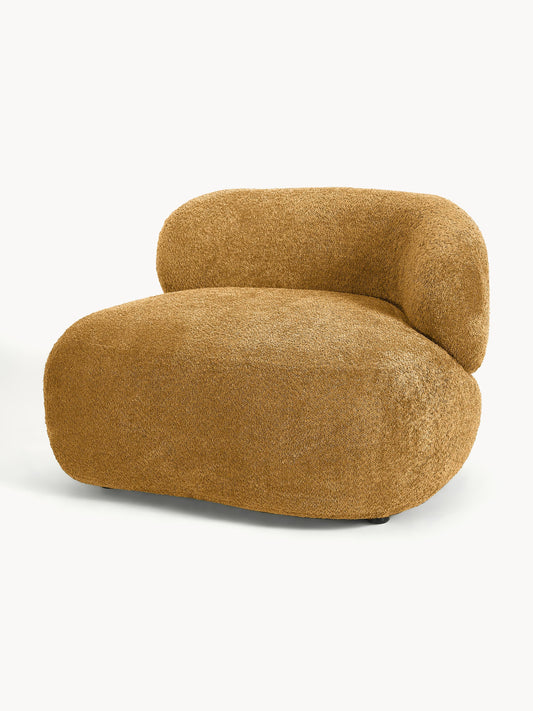 Alva Lounge Chair in Teddy Bouclé