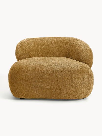 Alva Lounge Chair in Teddy Bouclé