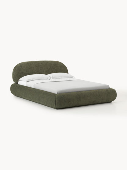 Alva Teddy Bouclé Upholstered Bed