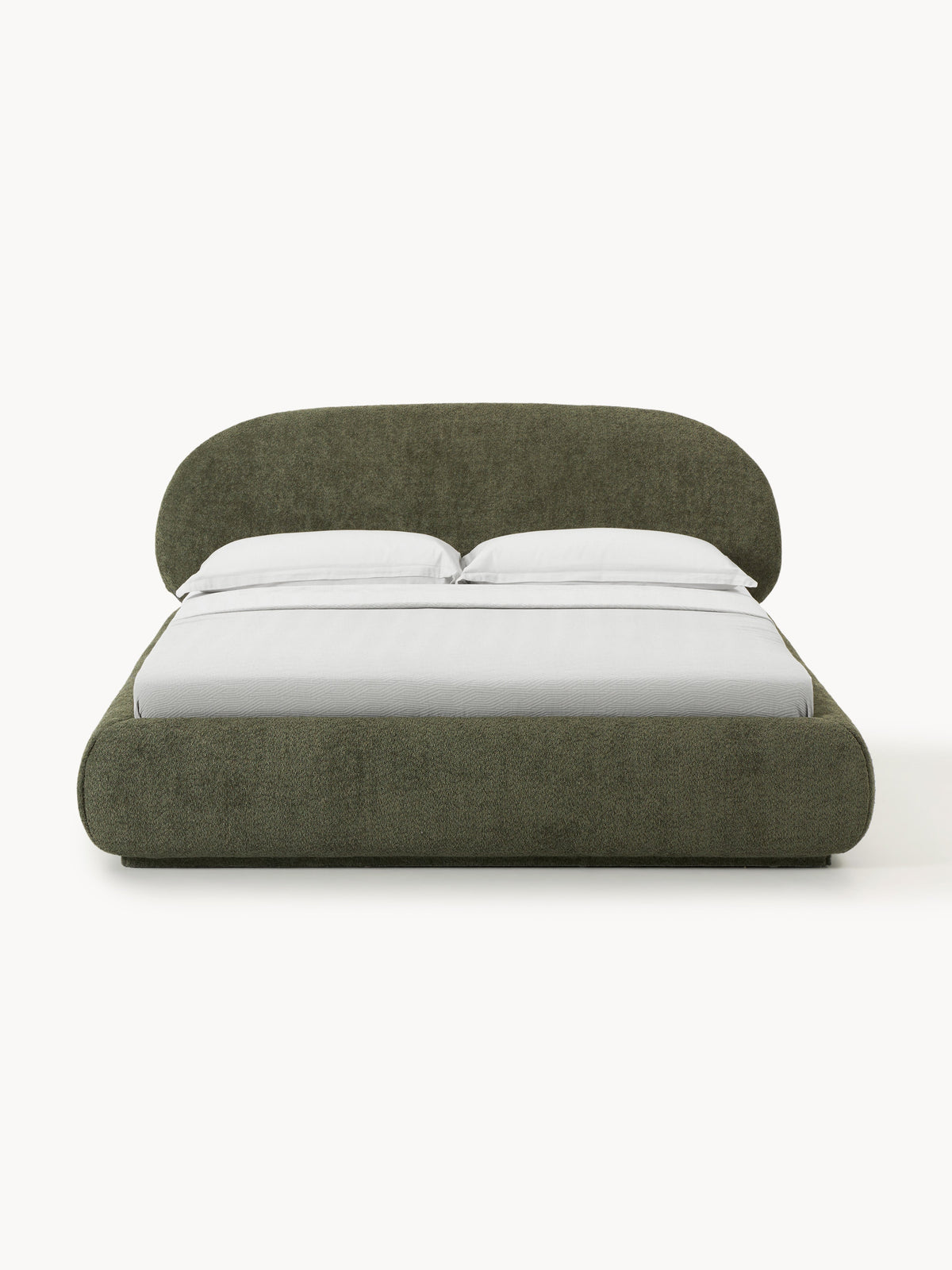Alva Teddy Bouclé Upholstered Bed