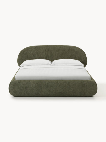 Alva Teddy Bouclé Upholstered Bed