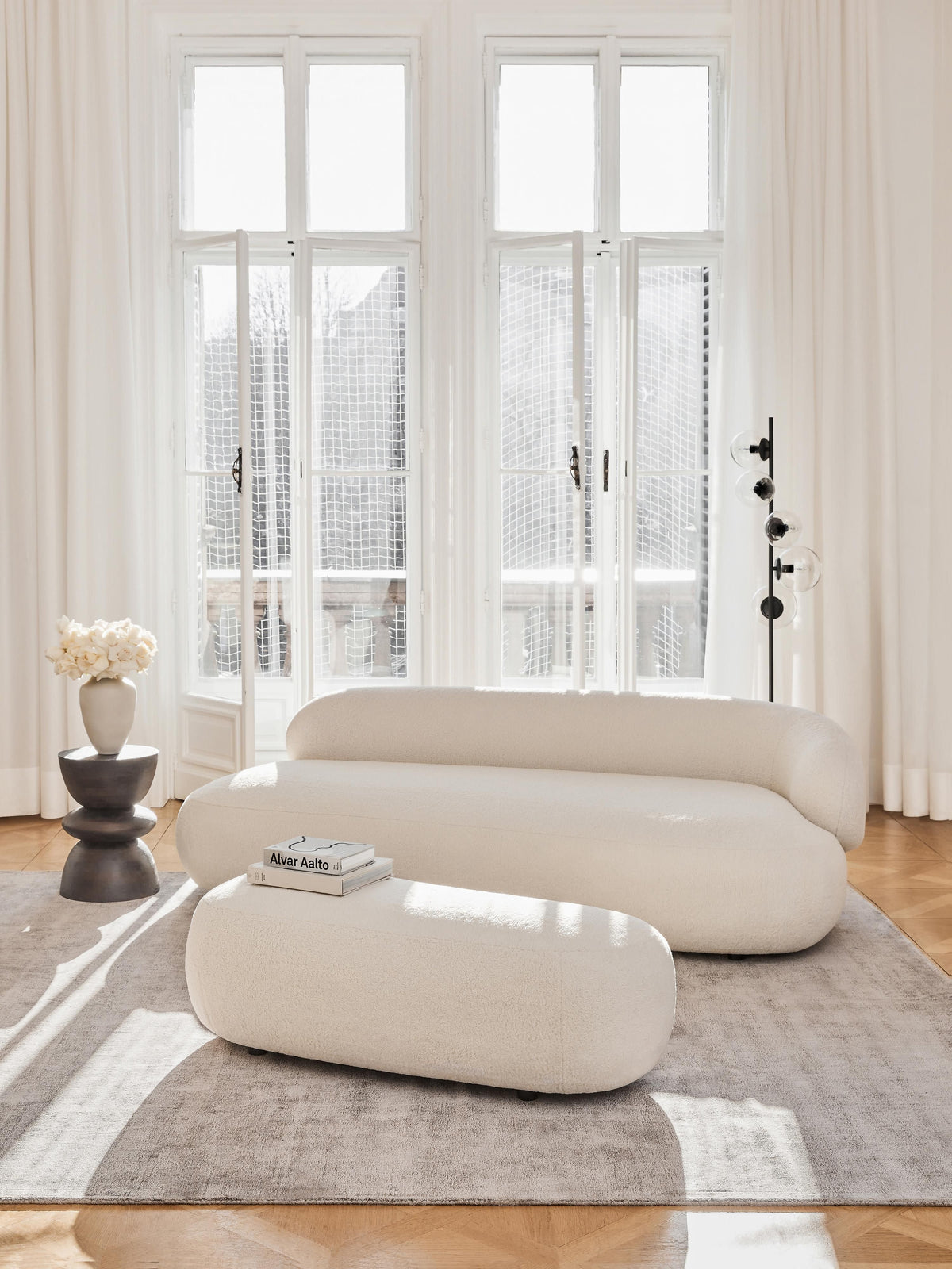 Alva Teddy Sofa, 3-Seater