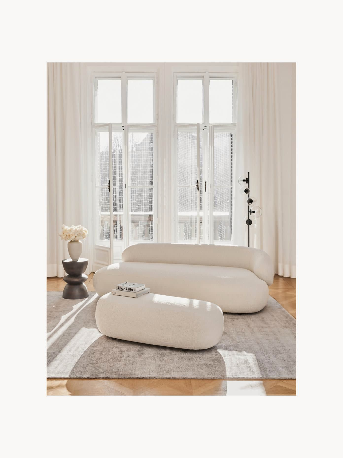 Alva Teddy Sofa, 3-Seater