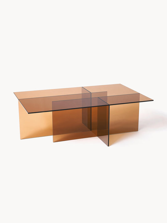 Anouke Glass Coffee Table, W 102 cm