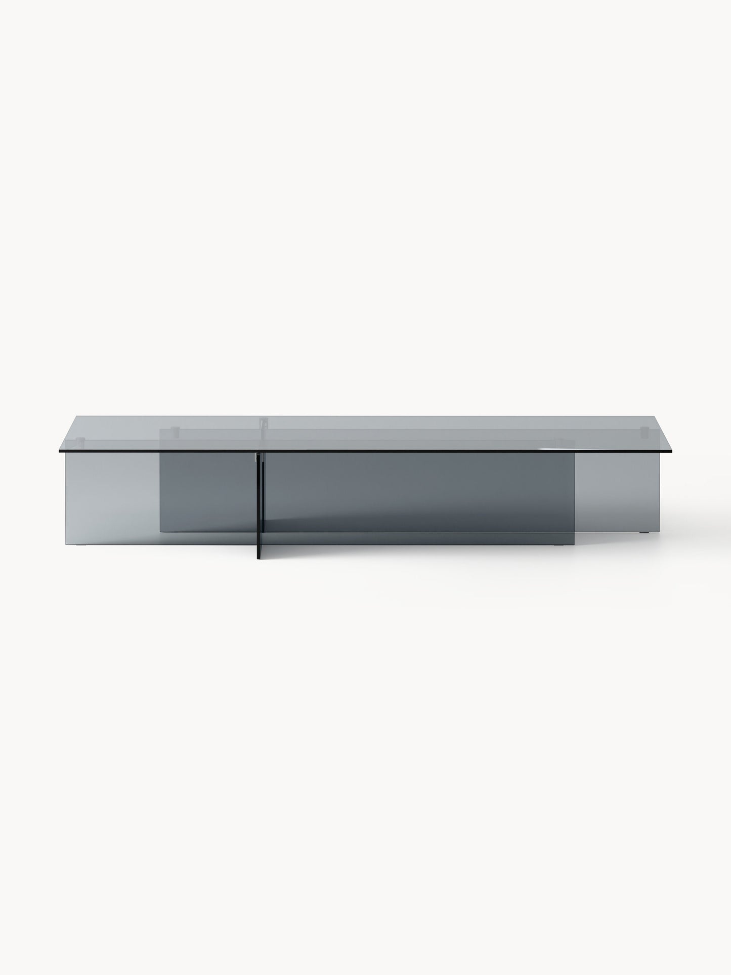 Anouke Large Glass Coffee Table, W 160 cm