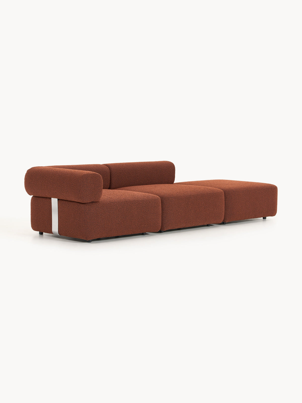 Antone Modular Bouclé Ottoman