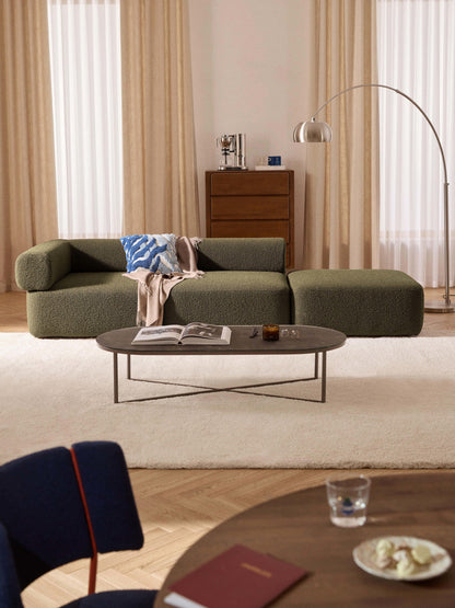 Antone Modular Bouclé Ottoman