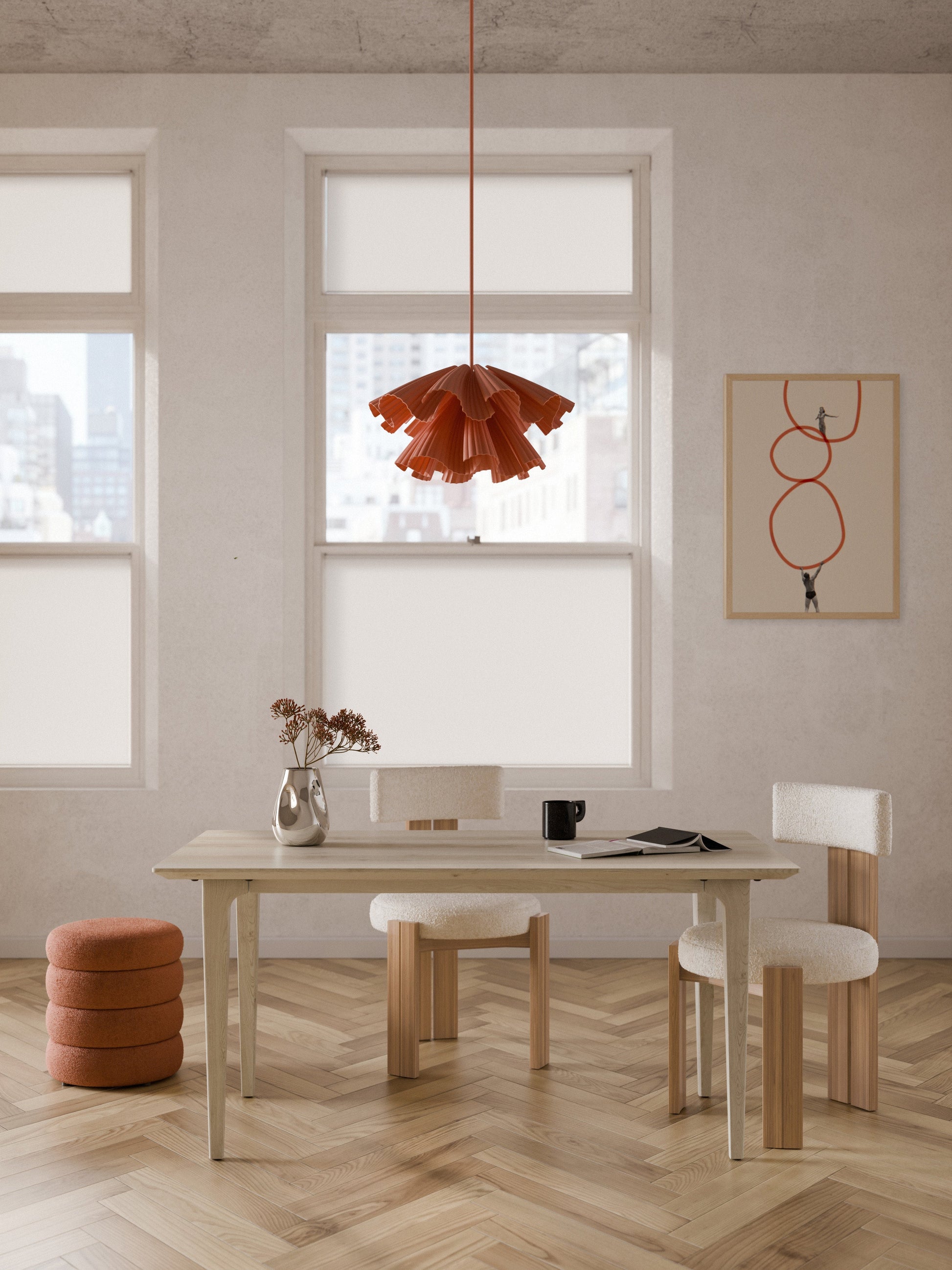 Archen Dining Table in Oak, in Various Sizes