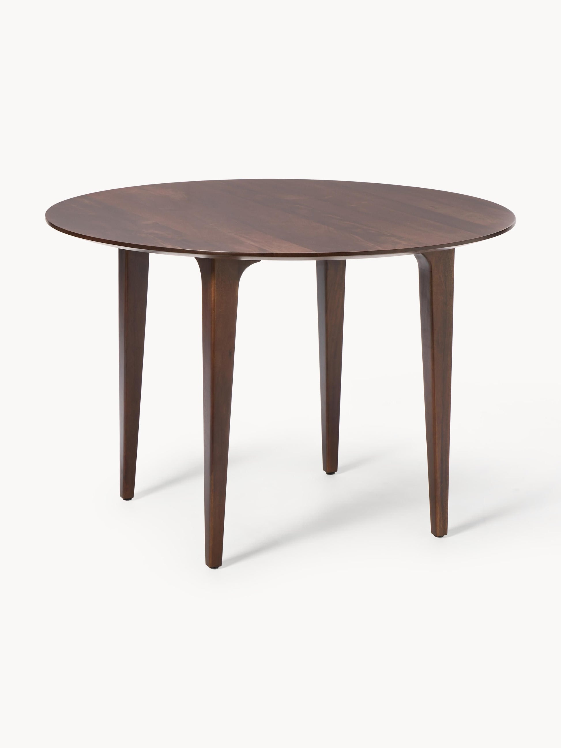 Archen Round Dining Table in Mango Wood, Ø 110 cm