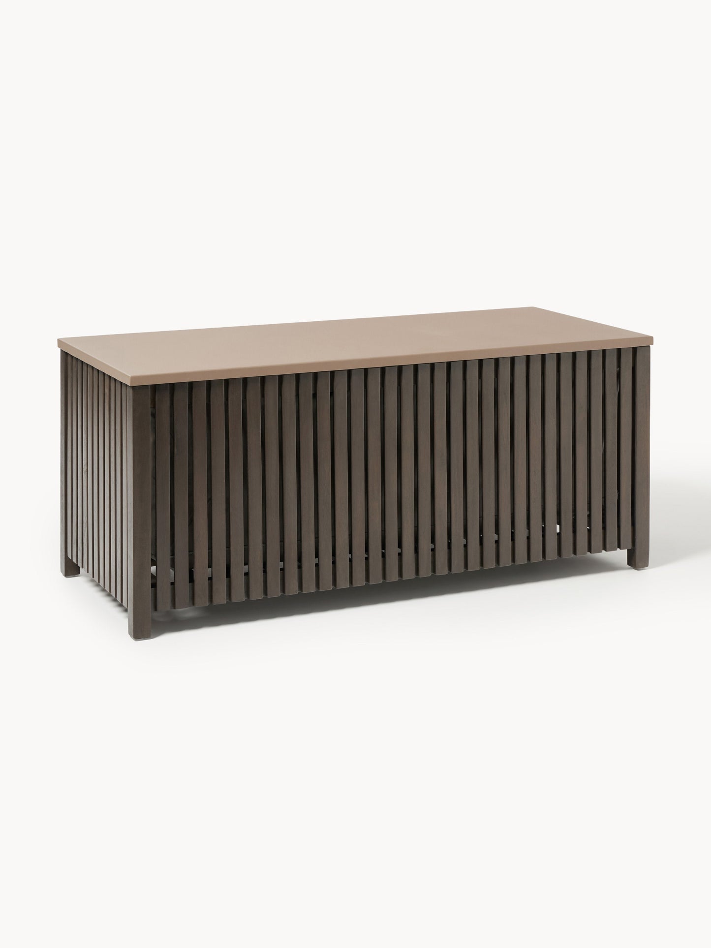 Arkon Acacia Wood Garden Storage Box with Insert, W 129 cm
