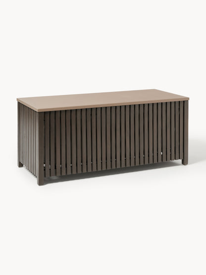 Arkon Acacia Wood Garden Storage Box with Insert, W 129 cm