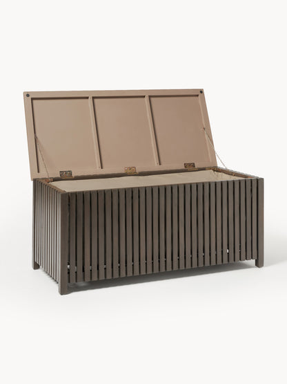 Arkon Acacia Wood Garden Storage Box with Insert, W 129 cm