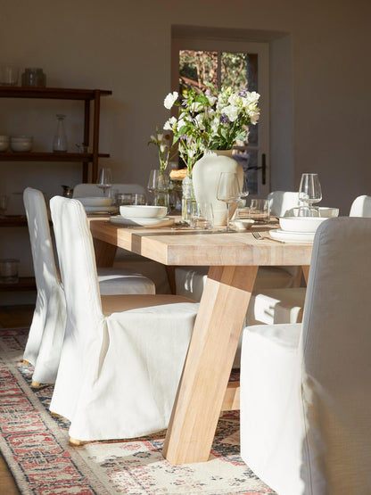 Ashlen Dining Table in Oak, in Various Sizes