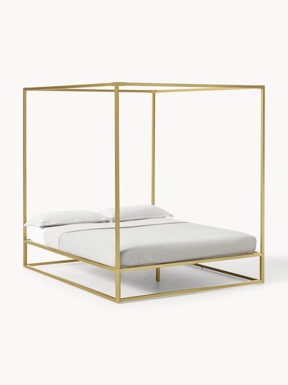 Bellin Four-Poster Bed in Metal