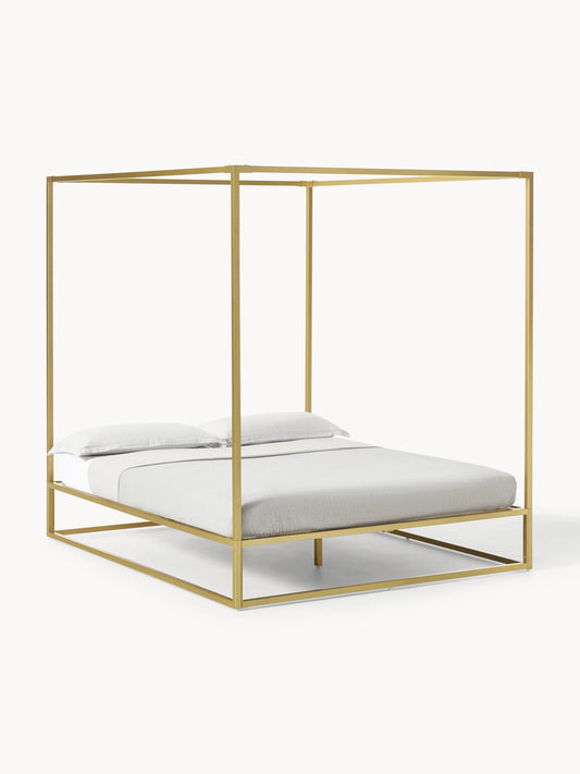 Bellin Four-Poster Bed in Metal