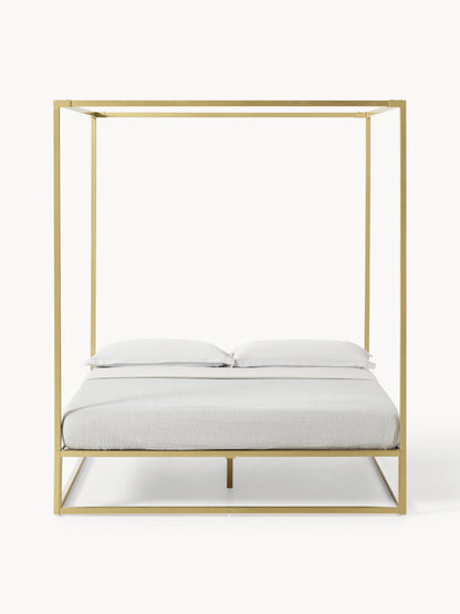Bellin Four-Poster Bed in Metal