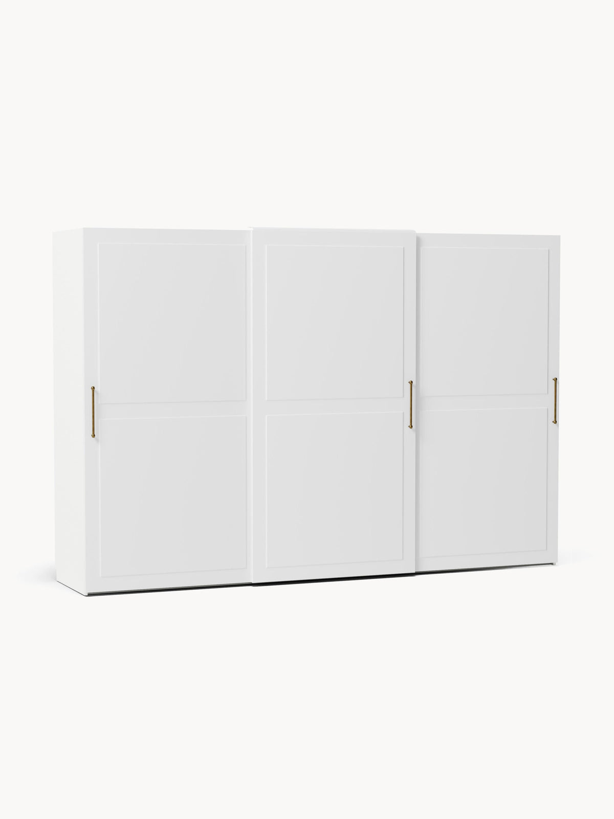 Charlotta Modular Sliding-Door Wardrobe, 300 cm Wide, in Various Sizes