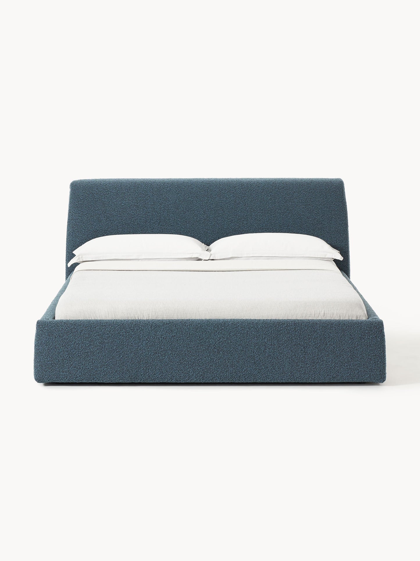 Clovis Bouclé Upholstered Bed
