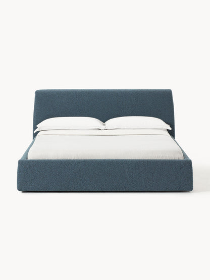 Clovis Bouclé Upholstered Bed