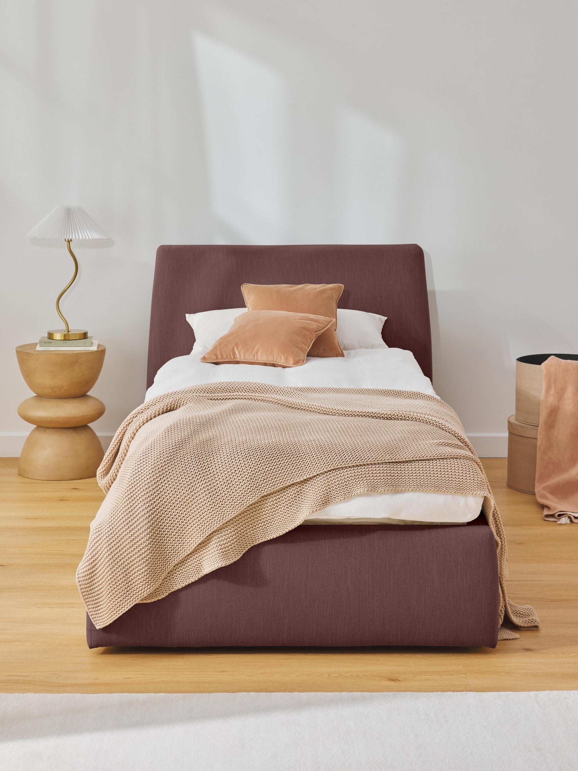 Clovis Single Bed with Storage