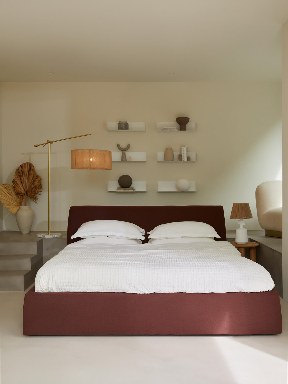 Clovis Upholstered Bed with Storage