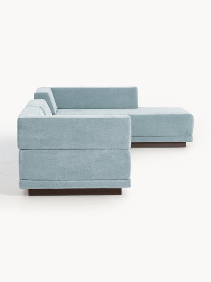 Colven Modular Corner Sofa (4-Seater) with Coffee Table
