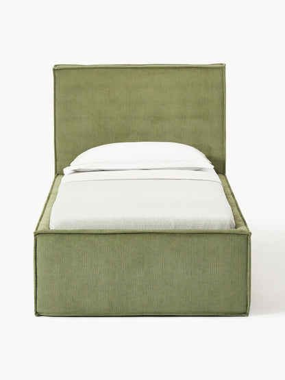 Dreanne Corduroy Single Bed