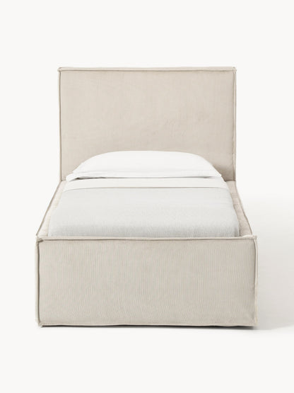 Dreanne Corduroy Single Bed