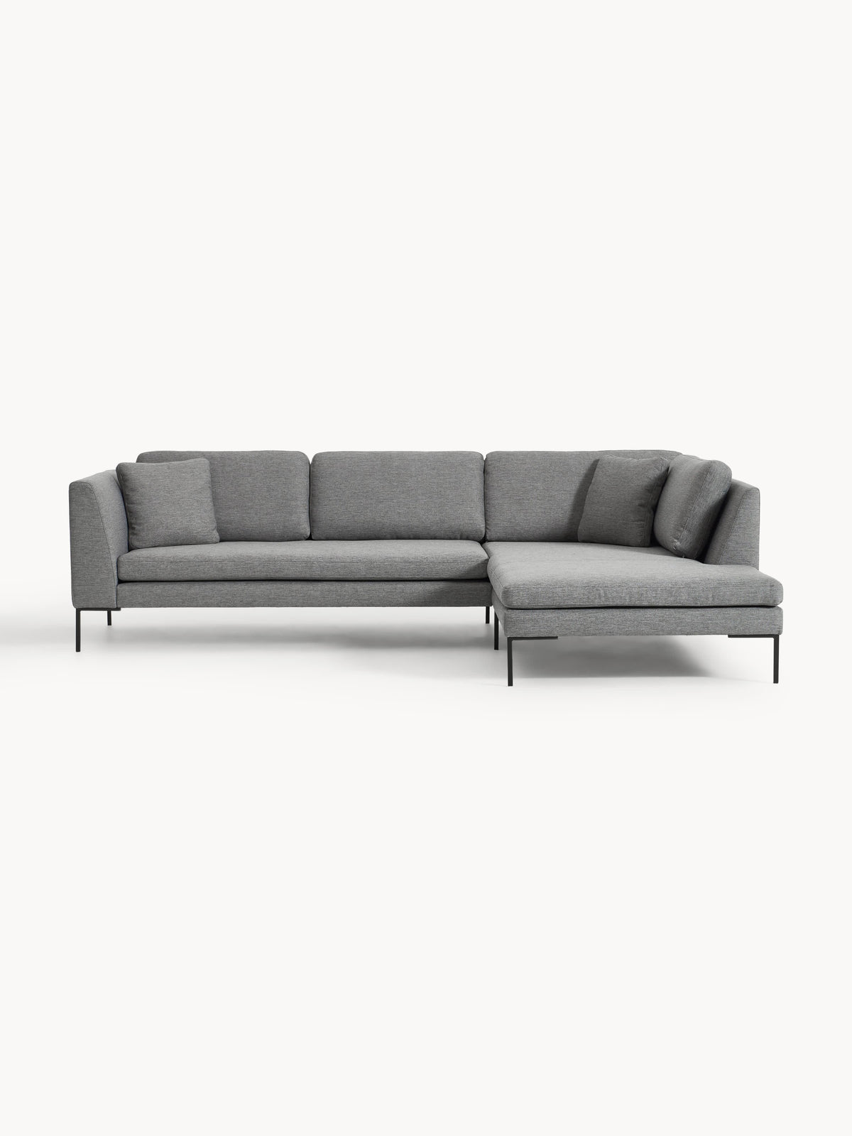 Emmelie Corner Sofa with Metal Legs