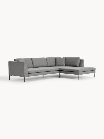 Emmelie Corner Sofa with Metal Legs