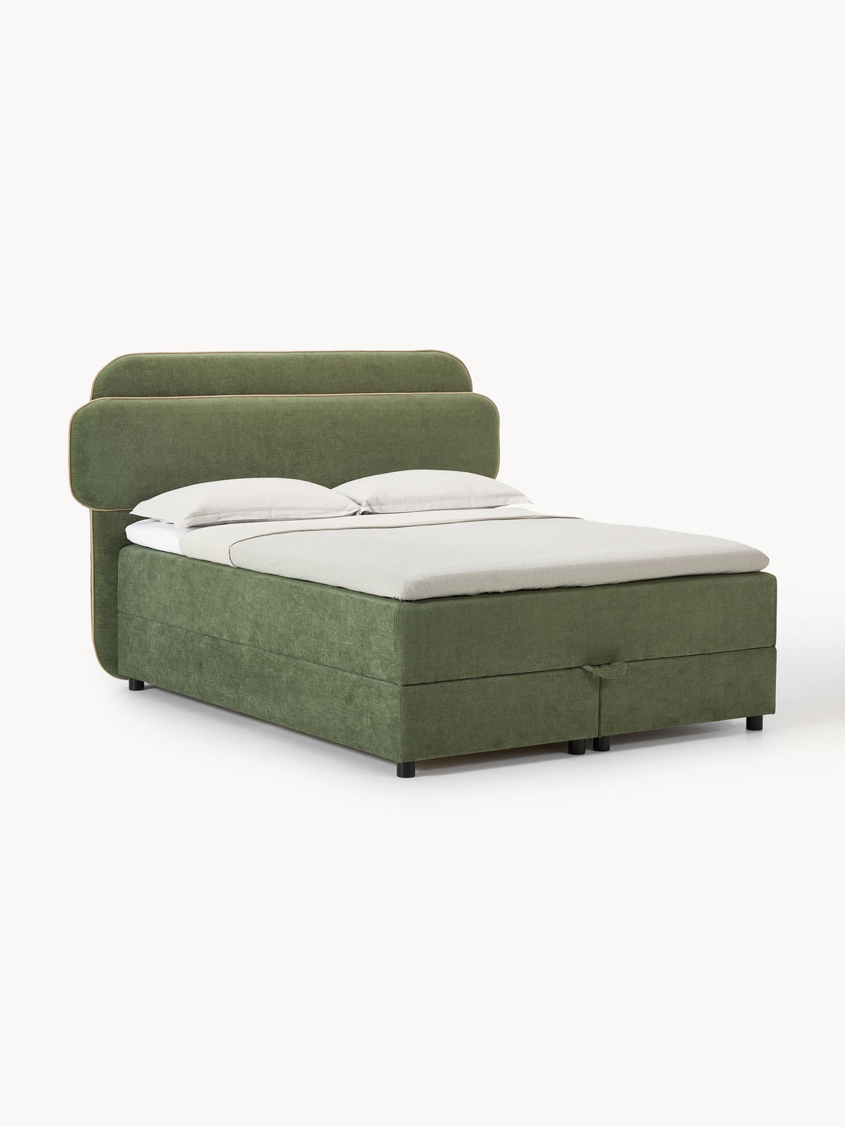 Enrina Box Spring Bed with Storage